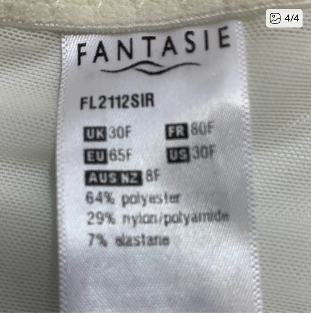 Fantasie Vivienne Underwire Side Support Plunge Bra 30F - Picture 3 of 6